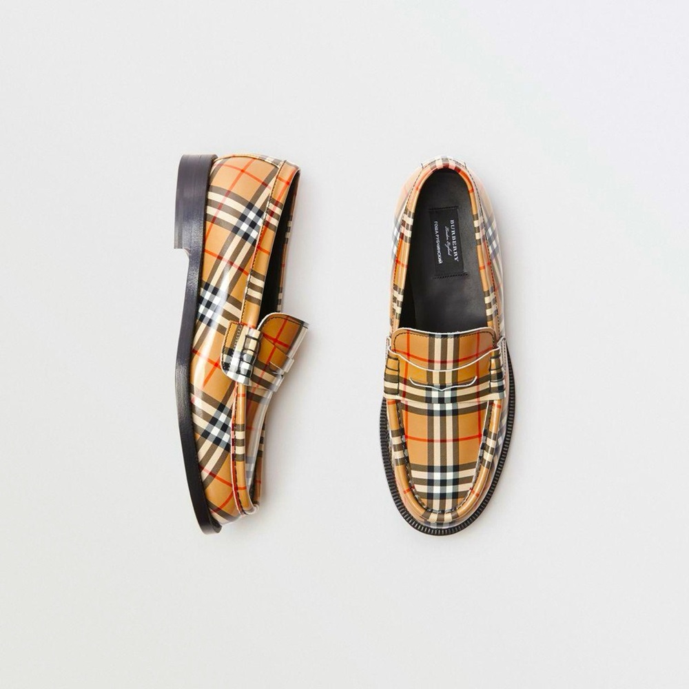 Burberry x Gosha Rubchinskiy Leather Loafers